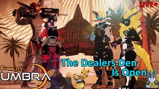 Furality Umbra Dealers Den Chilling In VRChat  VRChat Livestream [upl. by Navillus]