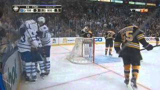 Boston Bruins vs Toronto Maple Leafs 54 OT GAME 7 Playoffs 2013 [upl. by Ayamahs424]