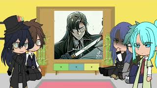 ACADEMYS UNDERCOVER PROFESSOR Reacts to James Moriarty  GACHA CLUB PART 2 [upl. by Neffets]