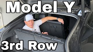 Tesla Model Y 7 Seat Option  3rd Row For Only 2500 Is It Worth It [upl. by Lemuela]