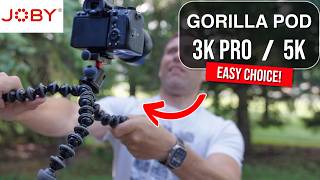 Joby GorillaPod 3K Pro vs 5K  Which Should You Buy [upl. by Richelle29]