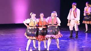 Tatra Slovak Dancers of Milwaukee  The Bottle Dance [upl. by Alyat]