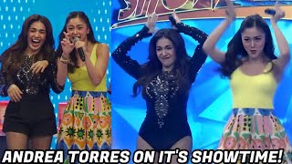 Andrea Torres TINURUAN Ni Kim Chiu SUMAYAW Ng Mini Miss U Dance Challenge Sa Its Showtime [upl. by Notsew]