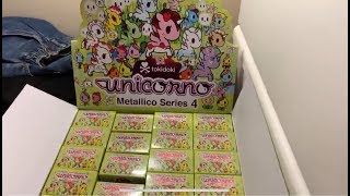 SDCC 2019 TOKIDOKI UNICORNO METALLICO SERIES 4 UNBOXING PART 2 [upl. by Koffman]