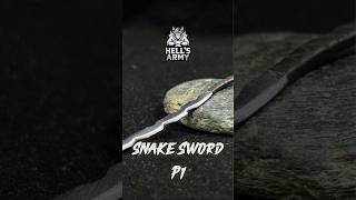 How to Make a Mini Snake Sword P1 [upl. by Carlita]