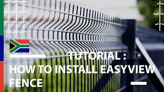 EasyView Fence Installation [upl. by Emile]