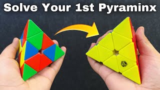 How to Solve a Pyraminx Best Method 2024 [upl. by Kerin]