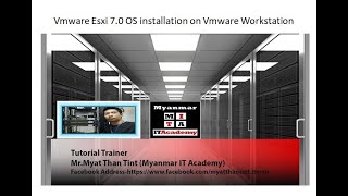 09VMware Esxi 70 OS installation on VMware Workstation [upl. by Hay]