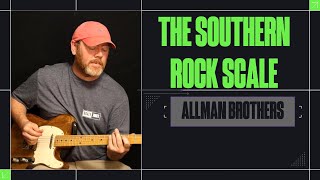 The Southern Rock Scale  Allman Brothers [upl. by Clymer646]