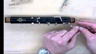 Clarinet Dissassembly and Reassembly [upl. by Brynne672]