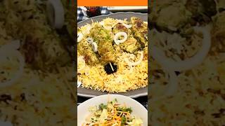 Green chicken tikka zafrani saffron biryani…😜 make your dinning table special… [upl. by Merrick]