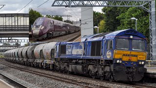 Trains at Bedford Stewartby amp Bletchley  Marston Vale Line  23072024 [upl. by Borman]