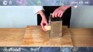 How to Grate Cheese  Cooking with Kids [upl. by Elnora]