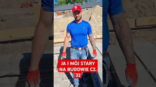 JA I MÓJ STARY NA BUDOWIE CZ 32 bricklayer funnyvideo śmieszne trending humor funnyshorts [upl. by Pammie]