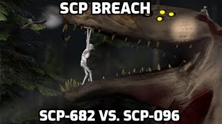 SCP682 vs SCP096 SFM [upl. by Anertac]