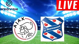 Ajax vs Heerenveen Live Score  Netherlands Eredivisie 2024  Full Match Streaming [upl. by Hewie49]