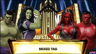 Red HulkRed SheHulk vs She HulkHulk  S4E130 [upl. by Giwdul]