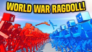 WORLD WAR RAGDOLL  Fun With Ragdolls The Game 20 Funny Moments [upl. by Risay]