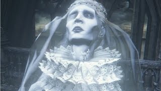 Bloodborne  Queen Yharnam VS OP Hunter Axe 40 SECOND KILL [upl. by Benedic]