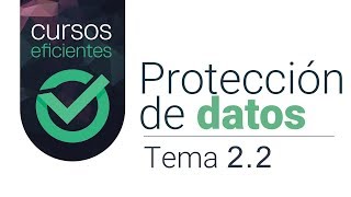 Principio de licitud del tratamiento de datos Reglamento General de Protección de datos Curso online [upl. by Zinck]