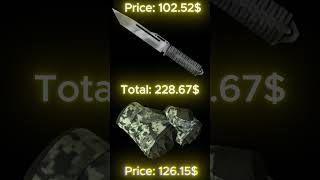 The Best Cheap Knife and Gloves Combo cs cs2 csgo viral fypシ fyp combo case cs2skins [upl. by Randell]