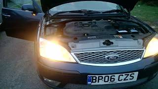 Ford Mondeo Battery Change [upl. by Bryner754]