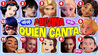 🔊Adivina La CANCIÓN amp Quién La CANTA  Adivina 60 Canciones de Princesas amp Descendientes  NT Quiz [upl. by Iuqcaj]