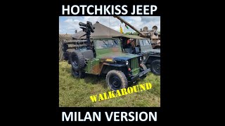 Hotchkiss Jeep Milan variant walkaround with commentary Jeep M201 [upl. by Onida]