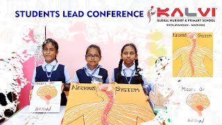 DeekshithaS  PrithikaB  ShasikaS  Nervous System  STUDENTS LEAD CONFERENCE  Kalvi School [upl. by Orlov]