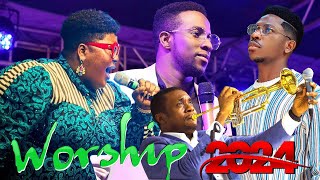 SOAKING POWERFUL WORSHIP  MINISTER GUC NATHANIEL BASSEY MOSSES BLISS JUDIKAY  BEST GOSPEL MIX [upl. by Rind]