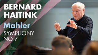 RCM Symphony Orchestra Bernard Haitink conducts Mahler Symphony no 7 [upl. by Naivat28]