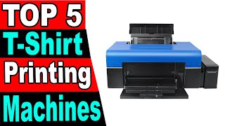 TOP 5 Best T Shirt Printing Machine Review 2024 [upl. by Minerva316]