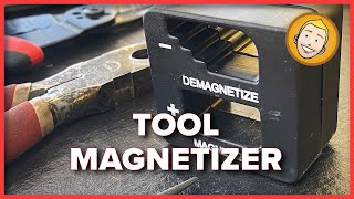 How to MAGNETIZE YOUR TOOLS  Katzco MagnetizerDemagnetizer  TOOL OF THE WEEK [upl. by Metzger629]