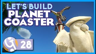 ☠ Pirate Themed Pathos III Ride  Lets Build Planet Coaster 28 [upl. by Natka]