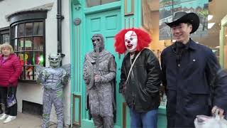 Walk Around Whitby Goth Weekend Saturday 2nd November 2024 30th Anniversary [upl. by Mackoff944]