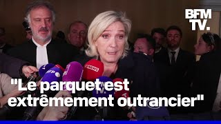 Procès RN 5 ans dinéligibilité requis par le parquet contre Marine Le Pen [upl. by Abihsot]