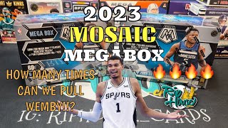 WE PULLED A GENESIS CASE HIT 2023 MOSAIC BASKETBALL MEGABOXES PART 1 [upl. by Bellina]