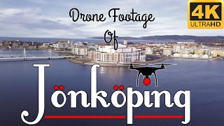 Jonkoping Drone Footage  Sweden  DJI Mavic Pro  4KUHD  Travel Vlog  2021 [upl. by Gunther]