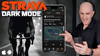 Strava DARK MODE Finally Arrives  iOS and Android [upl. by Navad]