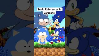 Sonic the Hedgehog References in Cartoons sonic [upl. by Adnilemreh]