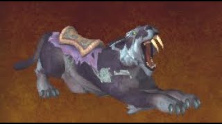 Darkshore Warfront Mounts Kaldorei Nightsaber Mount Darkshore BFA WoW Retail Dragonflight [upl. by Yraccaz]