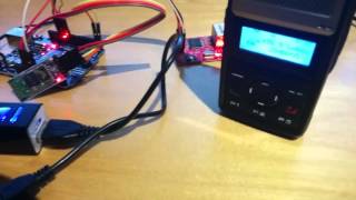 DMR via Arduino UNO BlueDV and DVMEGA [upl. by Kiraa897]