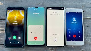 Oukitel Wp5 Pro vs Honor 5A incoming call Google Pixel 6 Pro vs Samsung Galaxy A30s [upl. by Marlo]