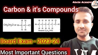 🔥Carbon amp Its Compounds  CLASS 10 SCIENCE NOTES  CLASS 10 ONE SHOT ashishacademy5157 [upl. by Sej]