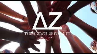 Texas State Delta Zeta Recruitment 2016 [upl. by Viddah]