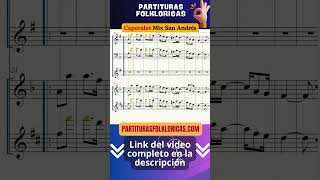 Partitura Caporales 💃Mix 2021 Banda Proyección San Andrés🎺 [upl. by Fillander]