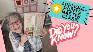 🍄Do you know my Applique Points tips Watch my master class [upl. by Fadas]