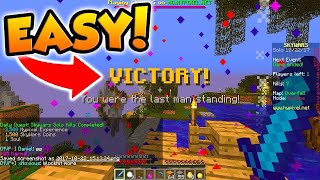 How To Win Skywars in 2024 easy strats [upl. by Nnaeirual]