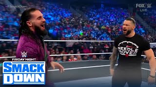 Seth Rollins gets in Roman Reigns’ head one day before Royal Rumble  FNS  WWE on FOX [upl. by Anomahs]