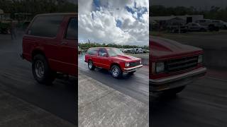 GMC truck racing in Hilo 1352100MPH dragracing hilodragstrip [upl. by Grondin451]